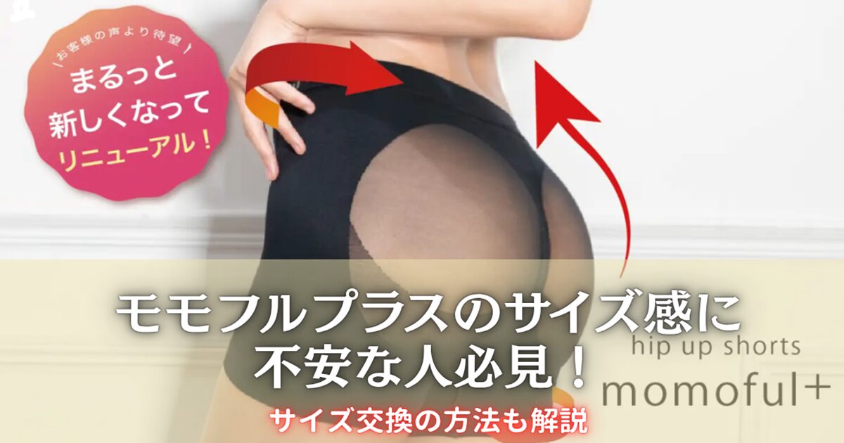 モモフルプラスのサイズ感